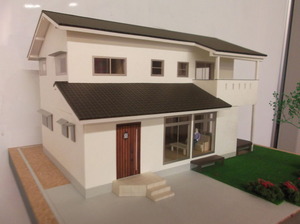 こころ佐野様邸模型写真DSCF2337